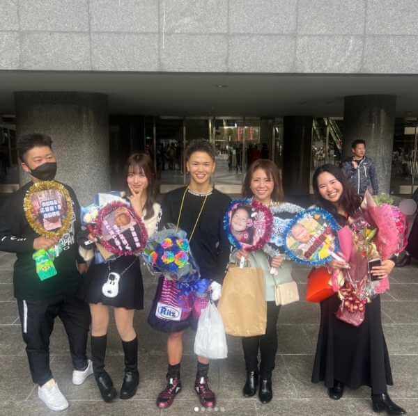 森脇梨々夏の家族写真