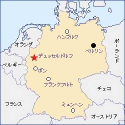 外務省提供のドイツの白地図