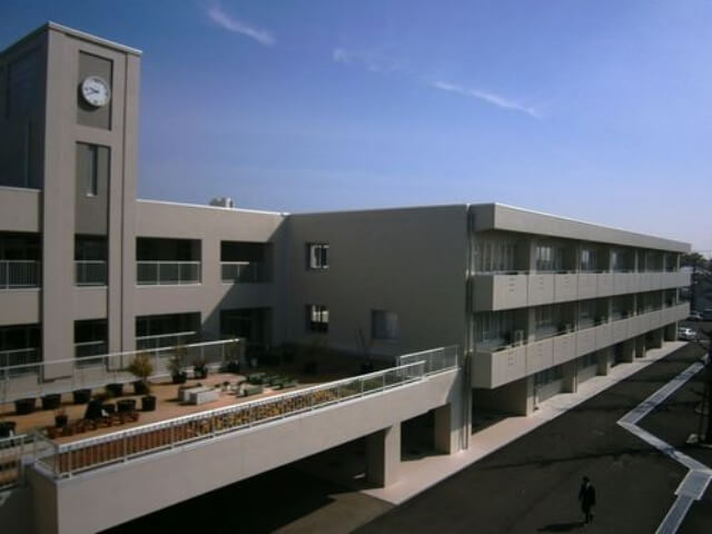 香川県立高松南高校の外観